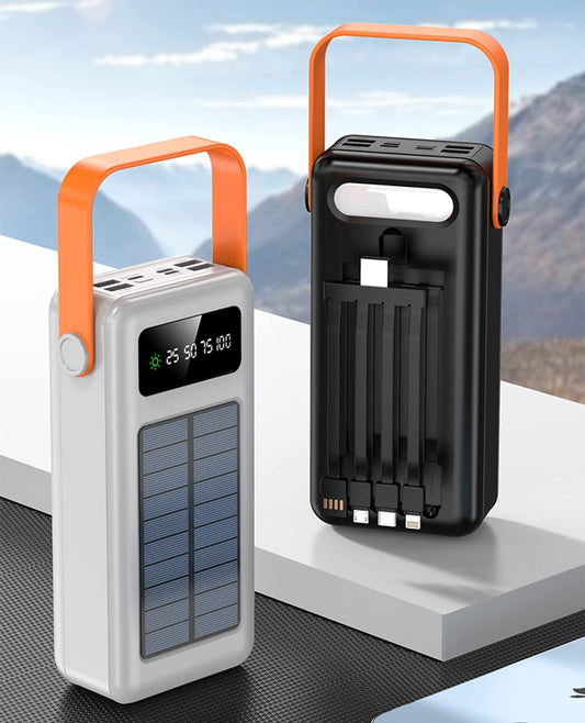 POWER BANK BESTEK C/PANNELLO SOLARE 30.000MAH