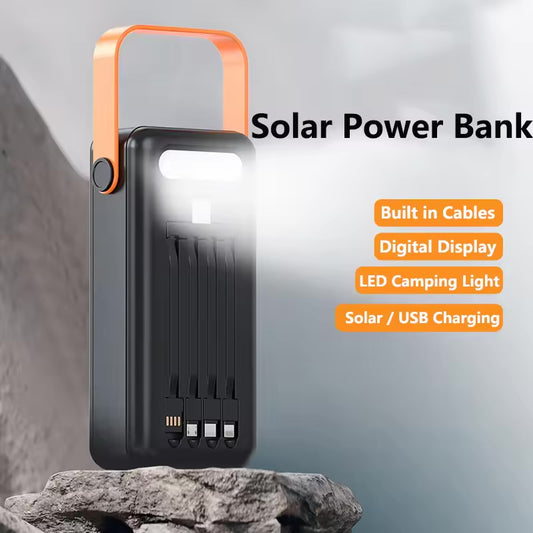 POWER BANK BESTEK C/PANNELLO SOLARE 30.000MAH