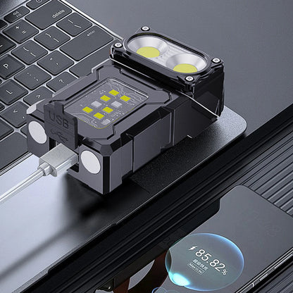 6 PZ -  TORCIA LED MULTIUSO RICARICABILE