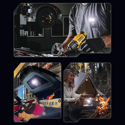 6 PZ -  TORCIA LED MULTIUSO RICARICABILE