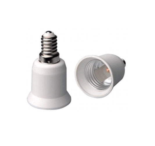 12 PZ -  ADATTATORE PER LAMPADINE E14 - E27