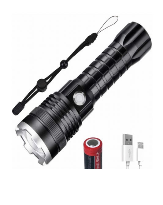 TORCIA MILITARE LED P50 RICARICABILE