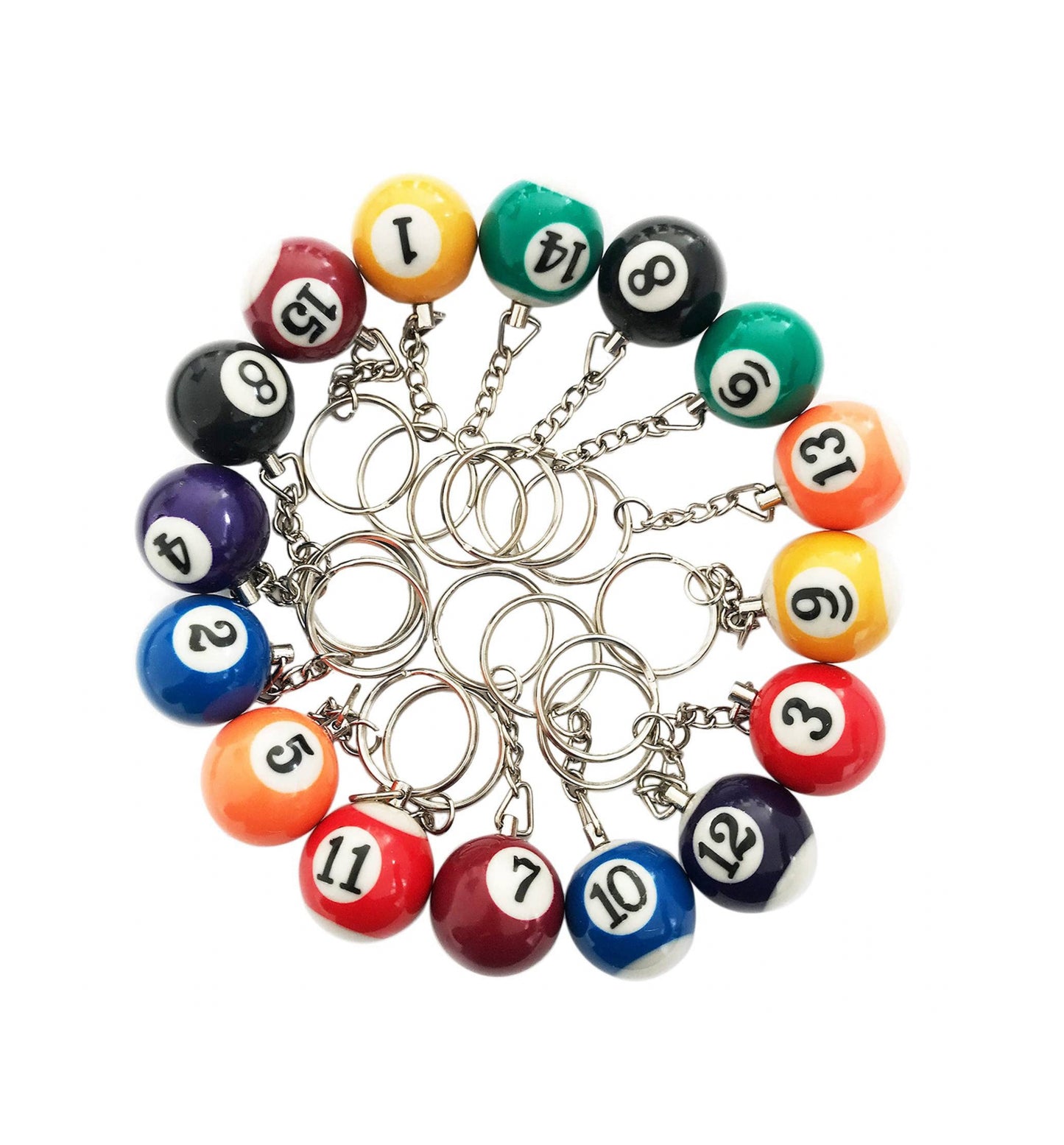 12 PZ -  PORTACHIAVI PALLINA