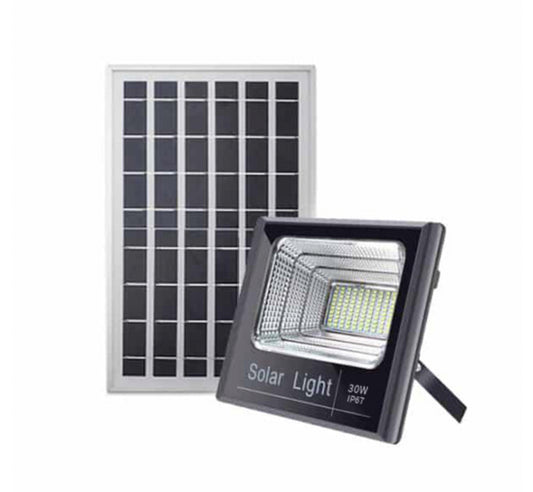 PROIETTORE FARETTO LED CON PANNELLO SOLARE - VARIE POTENZE