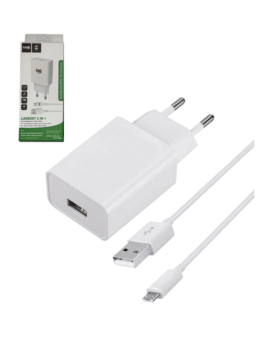 KIT CARICATORE C/CAVO MICRO USB  - 6 PZ