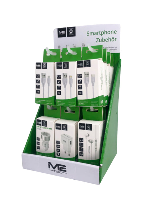 EXPO BANCO 24 PEZZI CAVI TELEFONIA