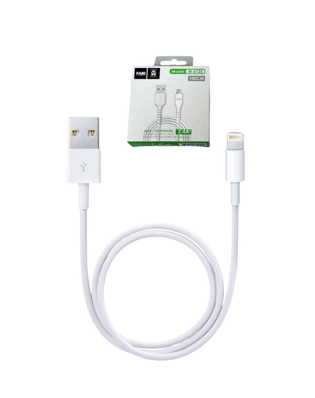 100 CM - CAVO DATI USB - IPHONE  - 6 PZ