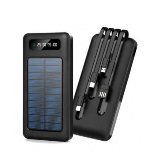 POWER BANK BESTEK C/PANNELLO SOLARE 10.000MAH