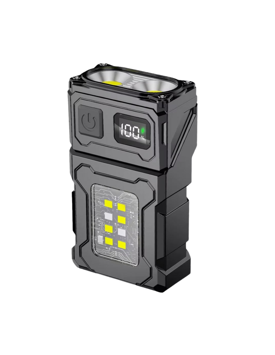 6 PZ -  TORCIA LED MULTIUSO RICARICABILE