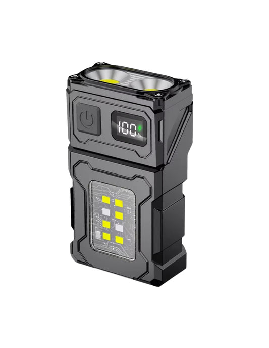 6 PZ -  TORCIA LED MULTIUSO RICARICABILE