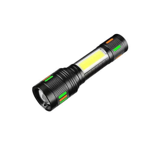 TORCIA LED ALLUMINIO RICARICABILE