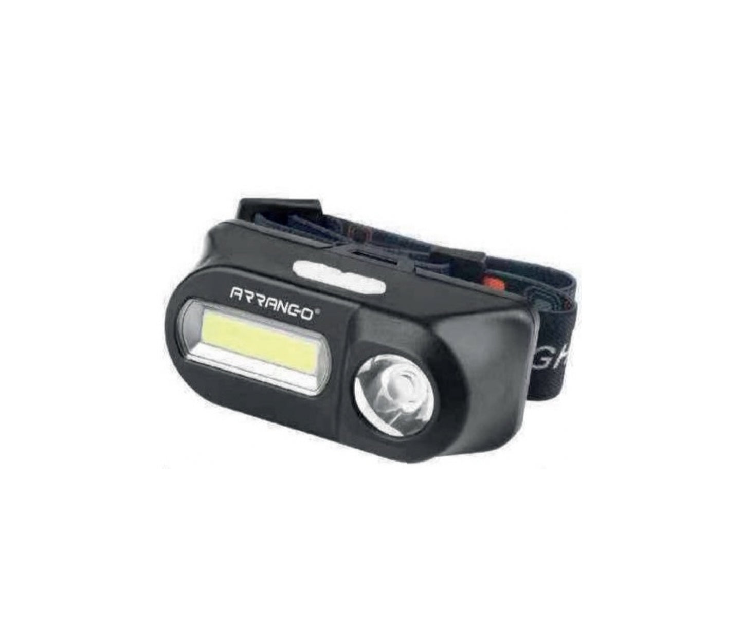 3 PZ -  TORCIA LED DA TESTA RICARICABILE