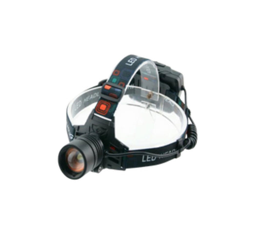 TORCIA LED DA TESTA RICARICABILE