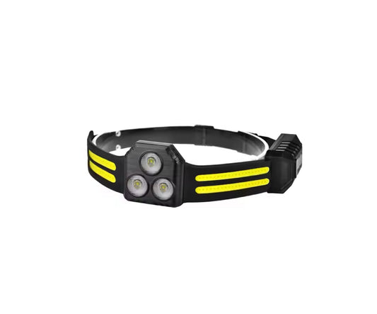 TORCIA LED DA TESTA RICARICABILE