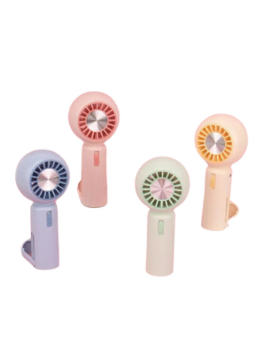 6 PZ -  MINI VENTILATORE PORTATILE TASCABILE RICARICABILE