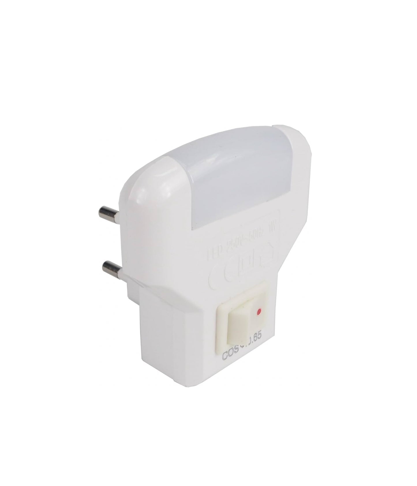 12 PZ -  SPIA LUCE NOTTURNA SEGNALAZIONE CON INTERRUTTORE