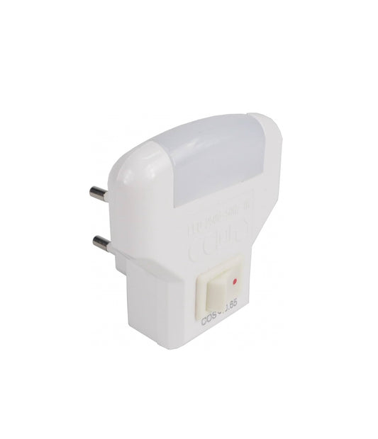 12 PZ -  SPIA LUCE NOTTURNA SEGNALAZIONE CON INTERRUTTORE