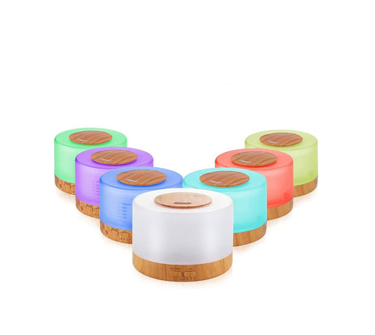 UMIDIFICATORE CON DIFFUSORE ESSENZE RGB