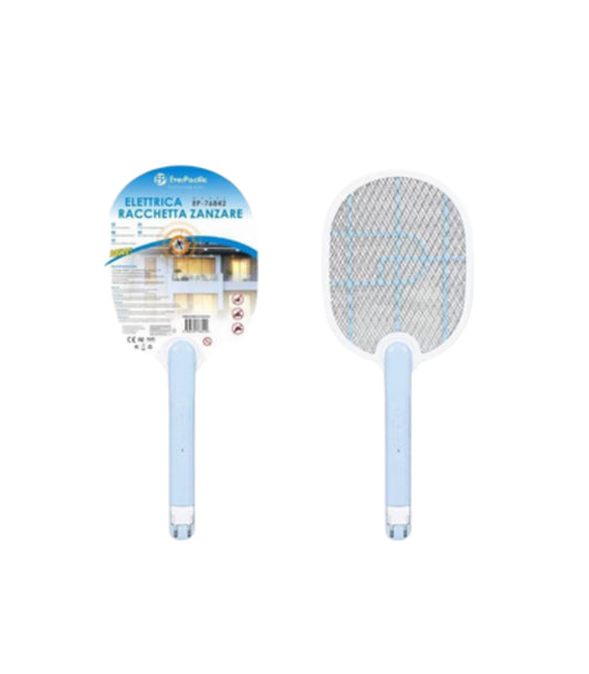 3 PZ -  RACCHETTA PER ZANZARE E INSETTI