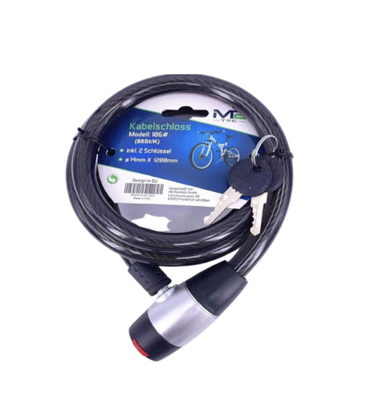 LUCCHETTO BICI A CHIAVE  - 6 PZ