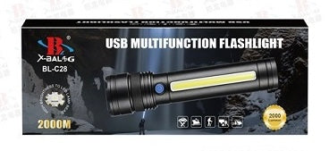 TORCIA LED MILITARE P50 RICARICABILE