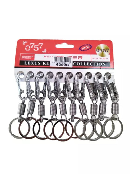 12 PZ -  PORTACHIAVI MOLLA